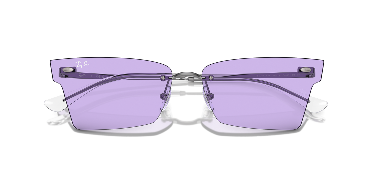 Ray-Ban RB3730 Xime Bio-Based Sunglasses - Geometric Metal Frame