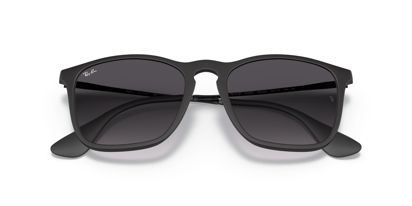 Ray-Ban RB4187 Chris Sunglasses - Square Nylon Frame