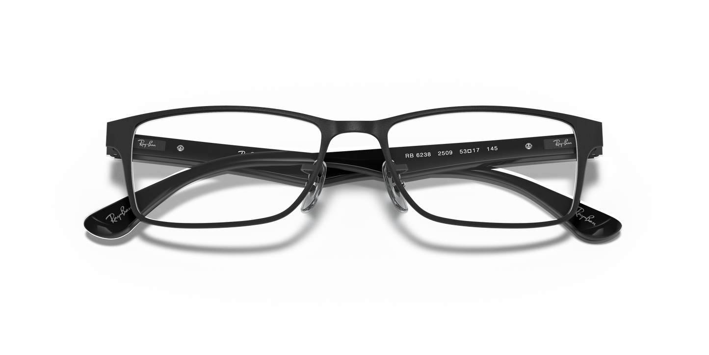 Ray-Ban RB6238 Eyeglasses - Rectangle Metal Frame