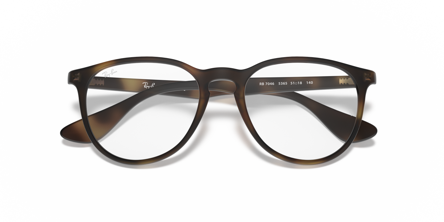 Ray-Ban RB7046 Erika Eyeglasses - Round Injected Frame