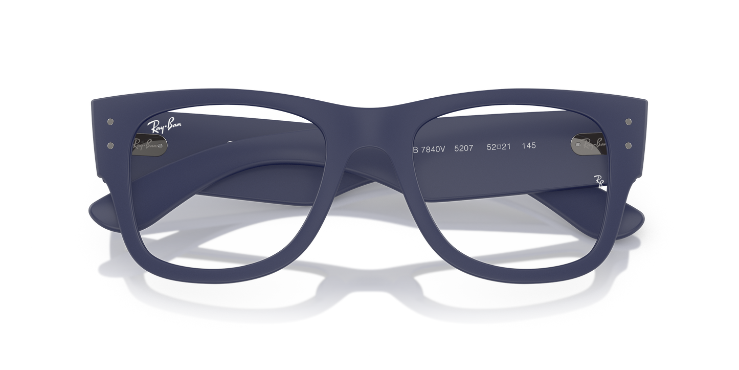Ray-Ban RB7840V Mega Wayfarer Liteforce Eyeglasses - Square Injected Frame