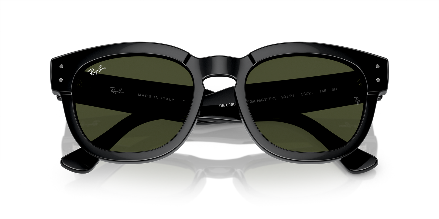 Ray-Ban RB0298S Mega Hawkeye Sunglasses - Square Injected Frame