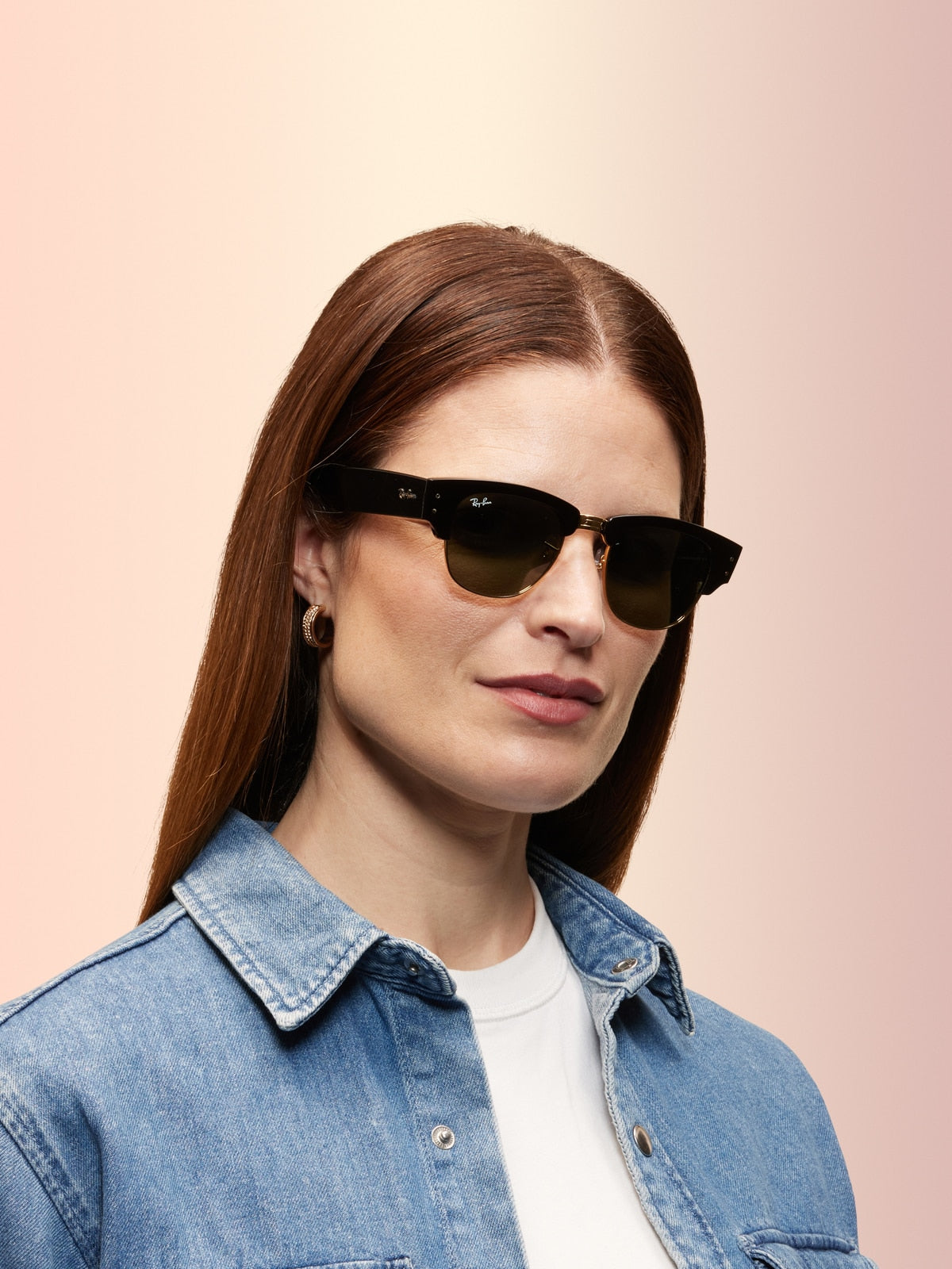 Ray-Ban RB0316S Mega Clubmaster Sunglasses - Square Injected Frame