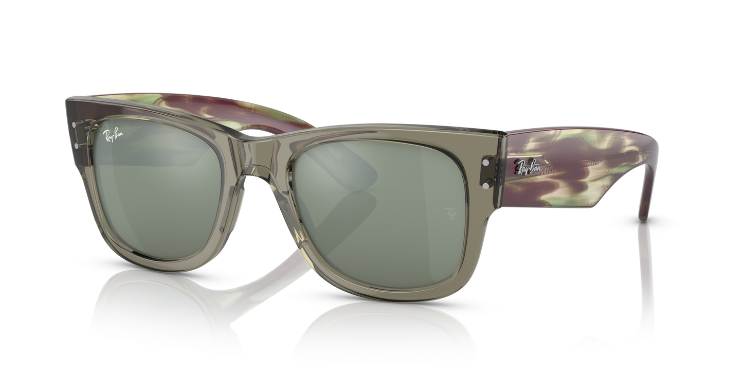 Ray-Ban RB0840S Mega Wayfarer Sunglasses - Square Injected Frame