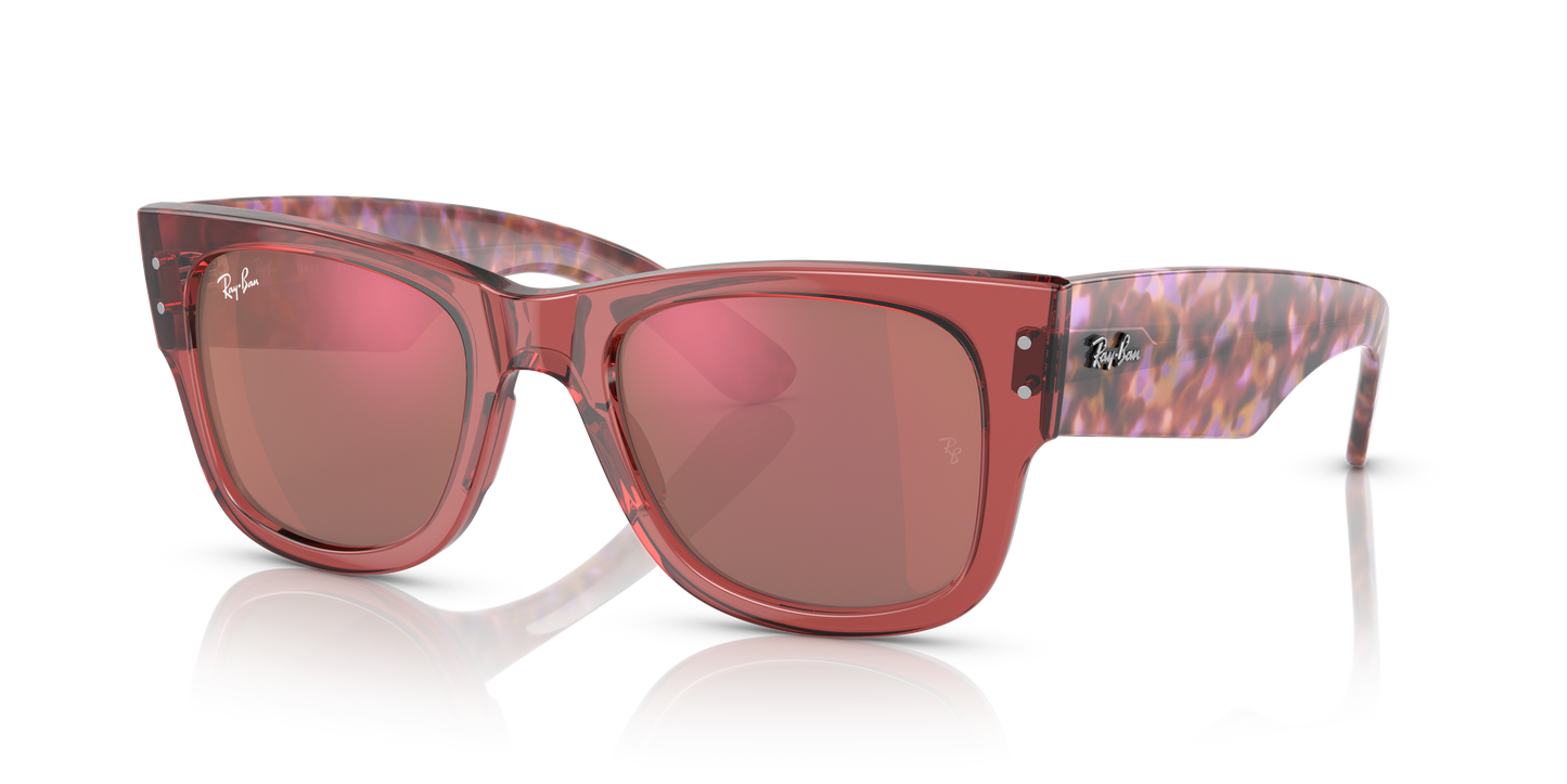 Ray-Ban RB0840S Mega Wayfarer Sunglasses - Square Injected Frame