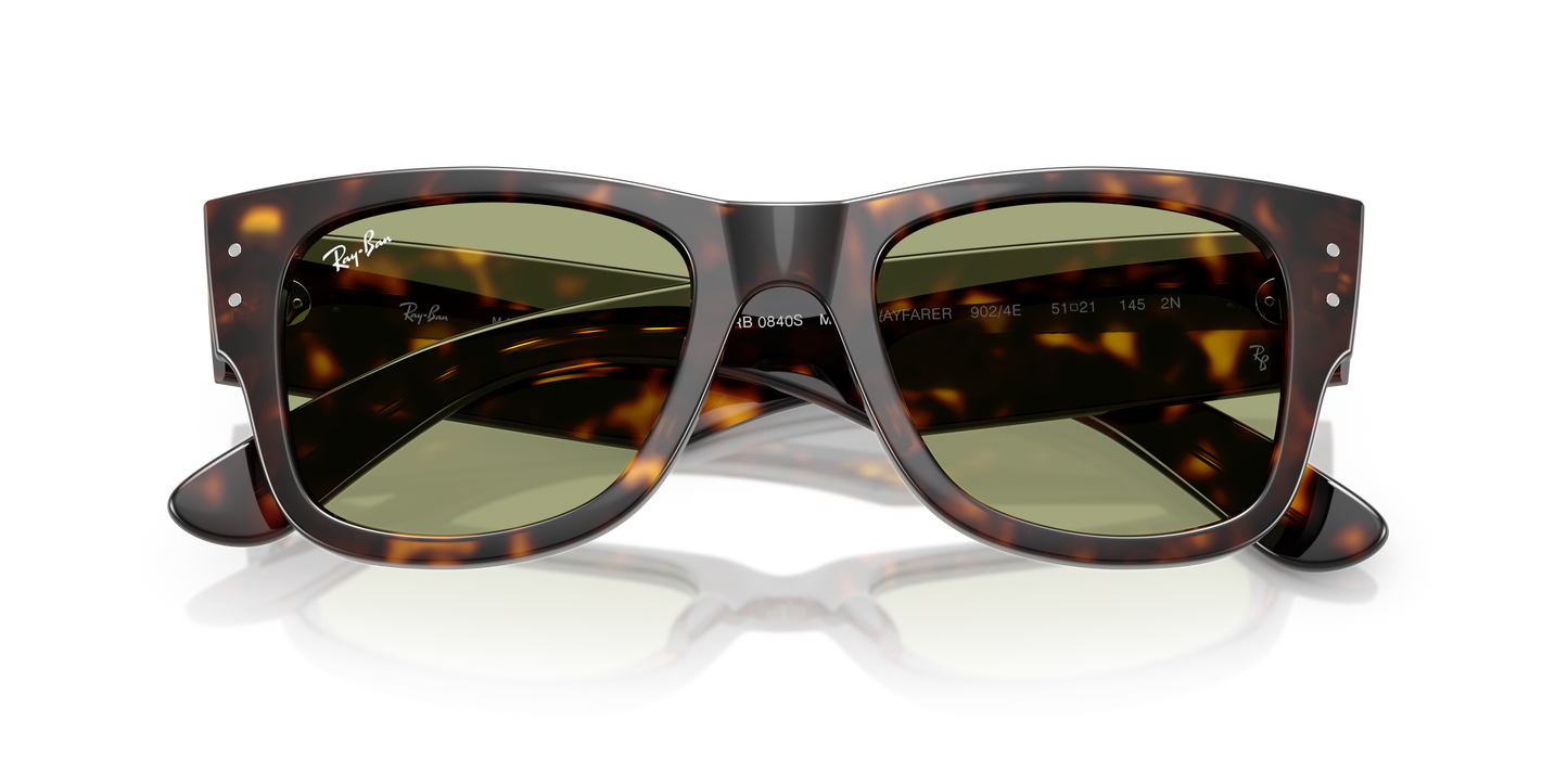Ray-Ban RB0840S Mega Wayfarer Summer Capsule Sunglasses - Square Injected Frame