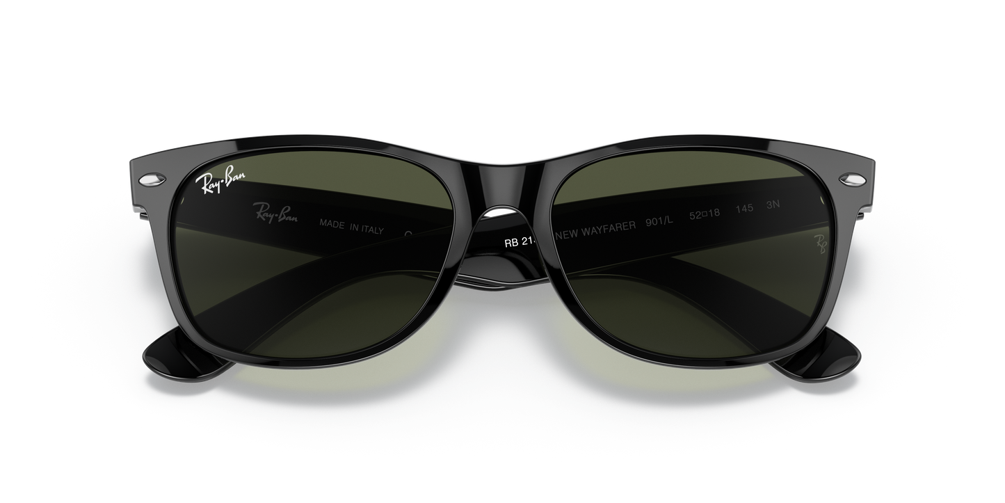 Ray-Ban RB2132 New Wayfarer Classic Sunglasses - Square Injected Frame