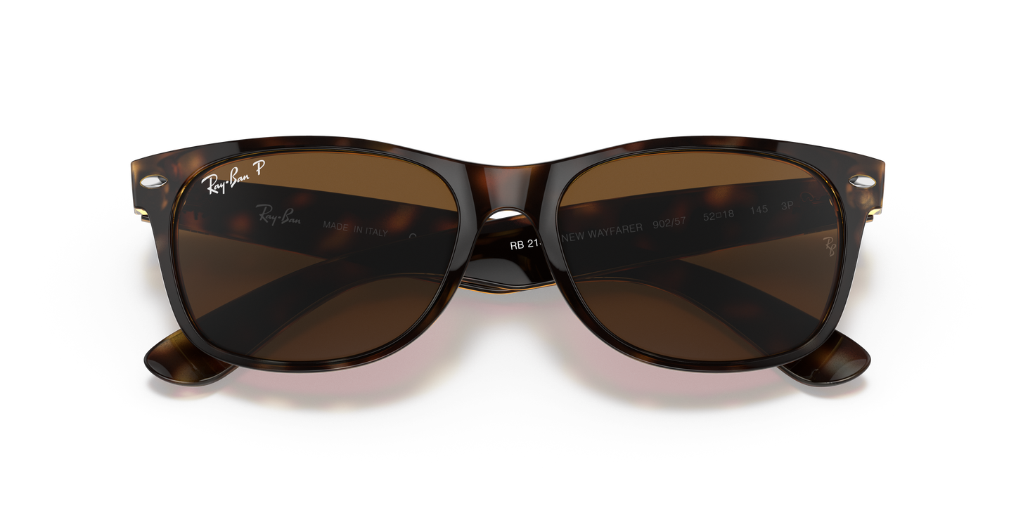 Ray-Ban RB2132 New Wayfarer Classic Sunglasses - Square Injected Frame