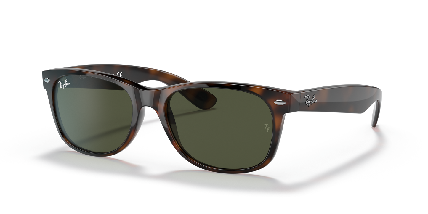 Ray-Ban RB2132 New Wayfarer Classic Sunglasses - Square Injected Frame