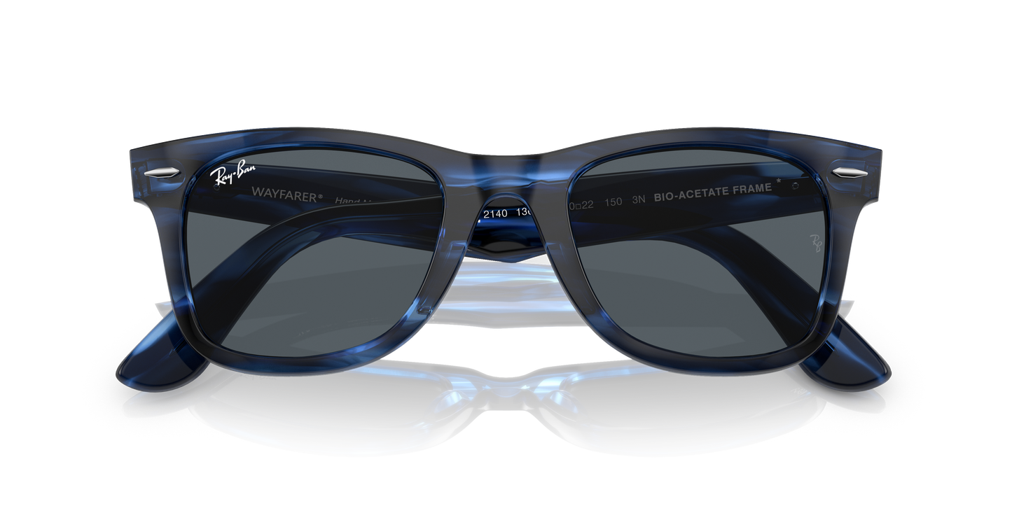 Ray-Ban RB2140 Original Wayfarer Bio-Based Sunglasses - Square Acetate Frame
