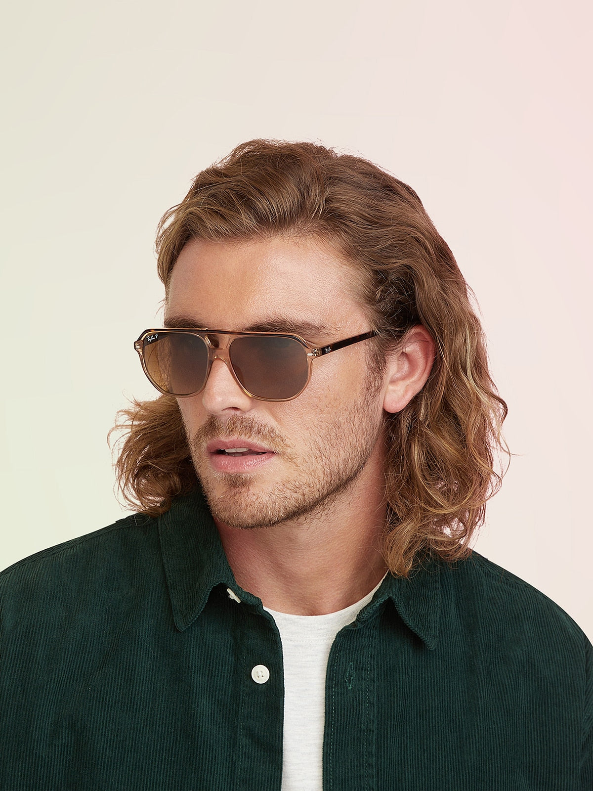 Ray-Ban RB2205 Bill One Sunglasses - Geometric Acetate Frame