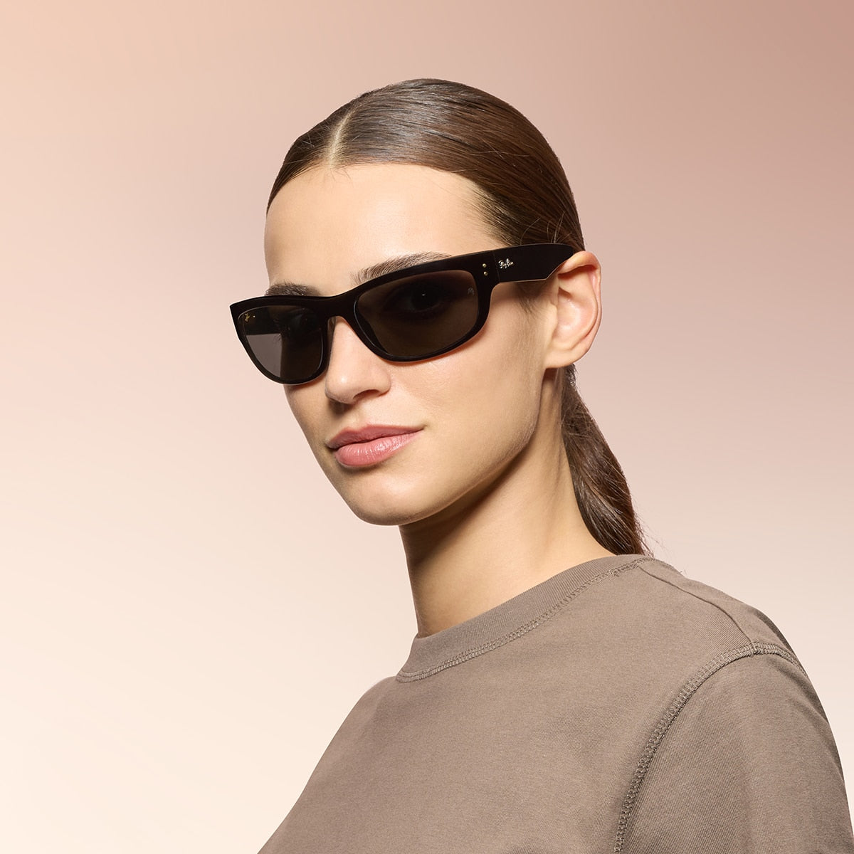 Ray-Ban RB2289 Mega Balorama Blacked Out Collection Sunglasses - Pillow Injected Frame