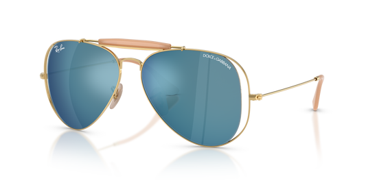 Ray-Ban RB3029M The Outdoorsman by Dolce&Gabbana Sunglasses - Aviator Metal Frame