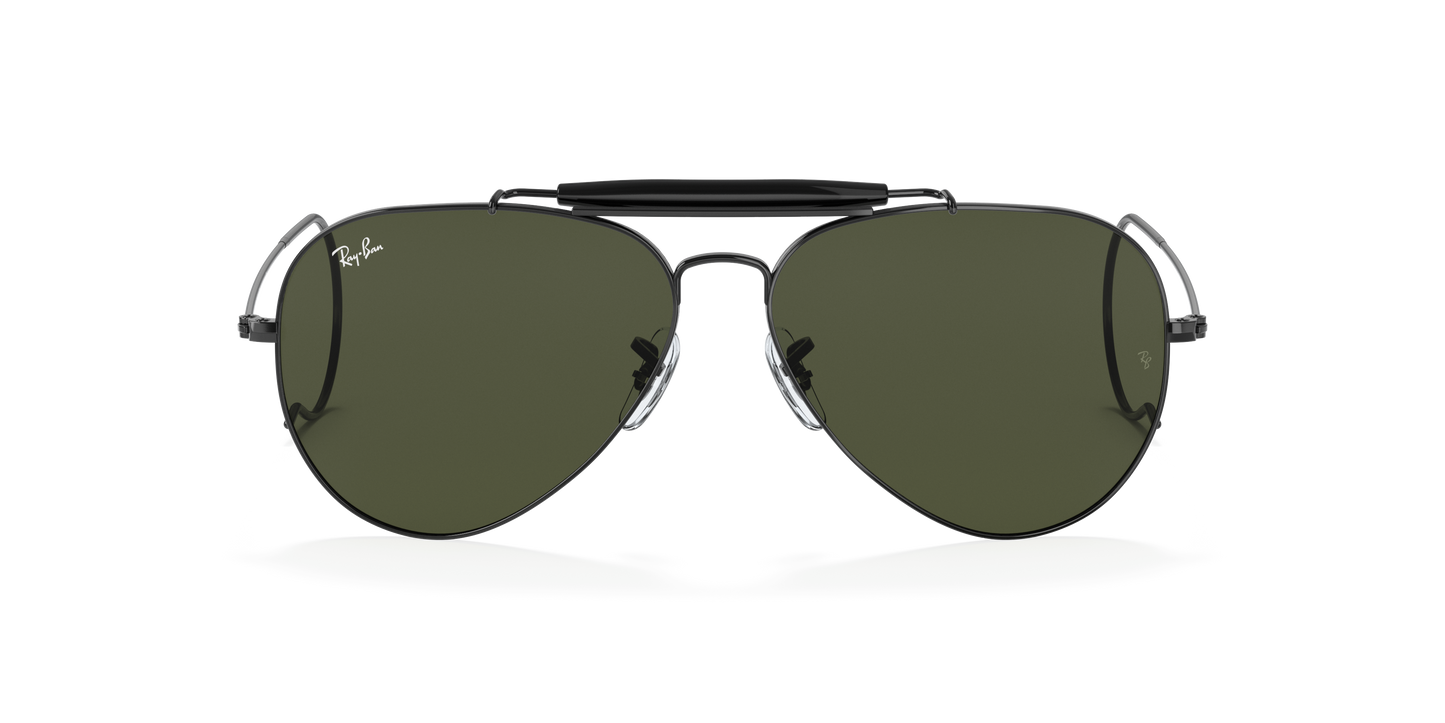 Ray-Ban RB3030 Outdoorsman Sunglasses - Aviator Metal Frame