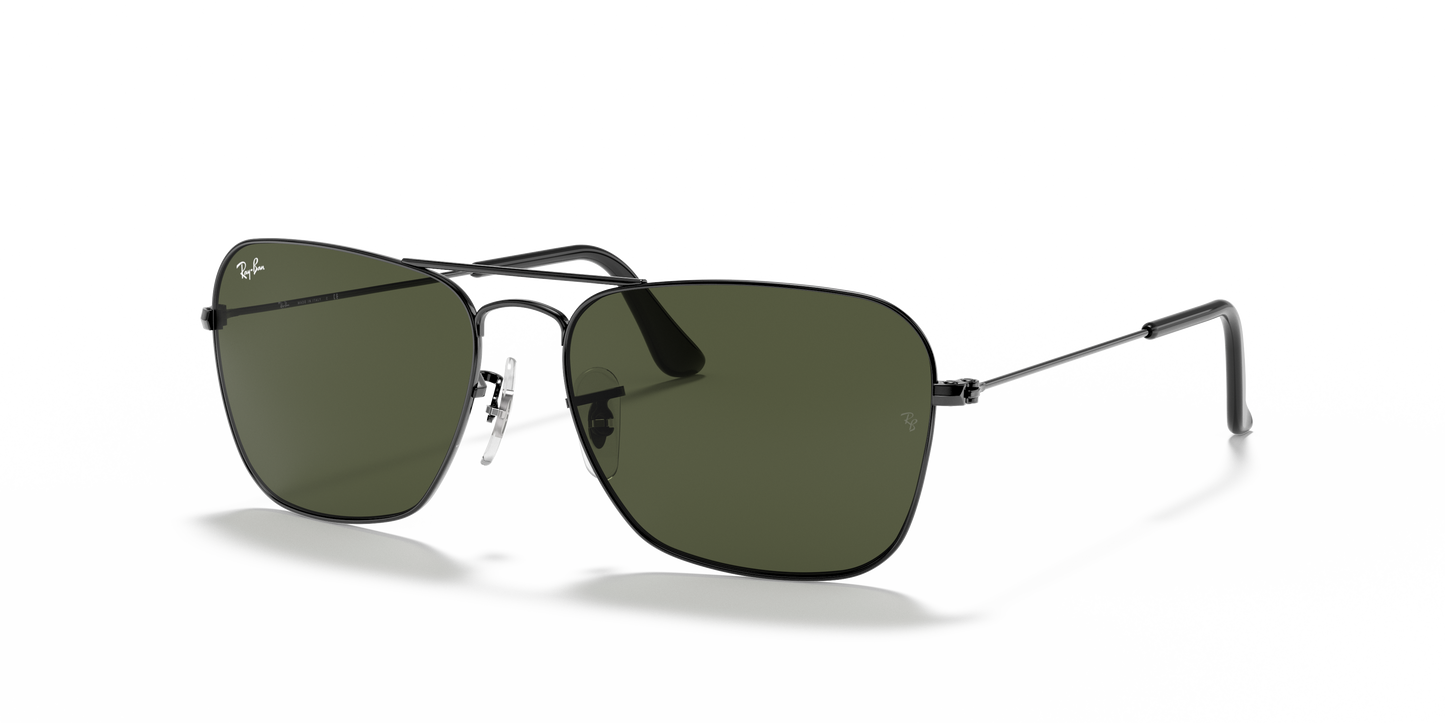 Ray-Ban RB3136 Caravan Sunglasses - Square Metal Frame
