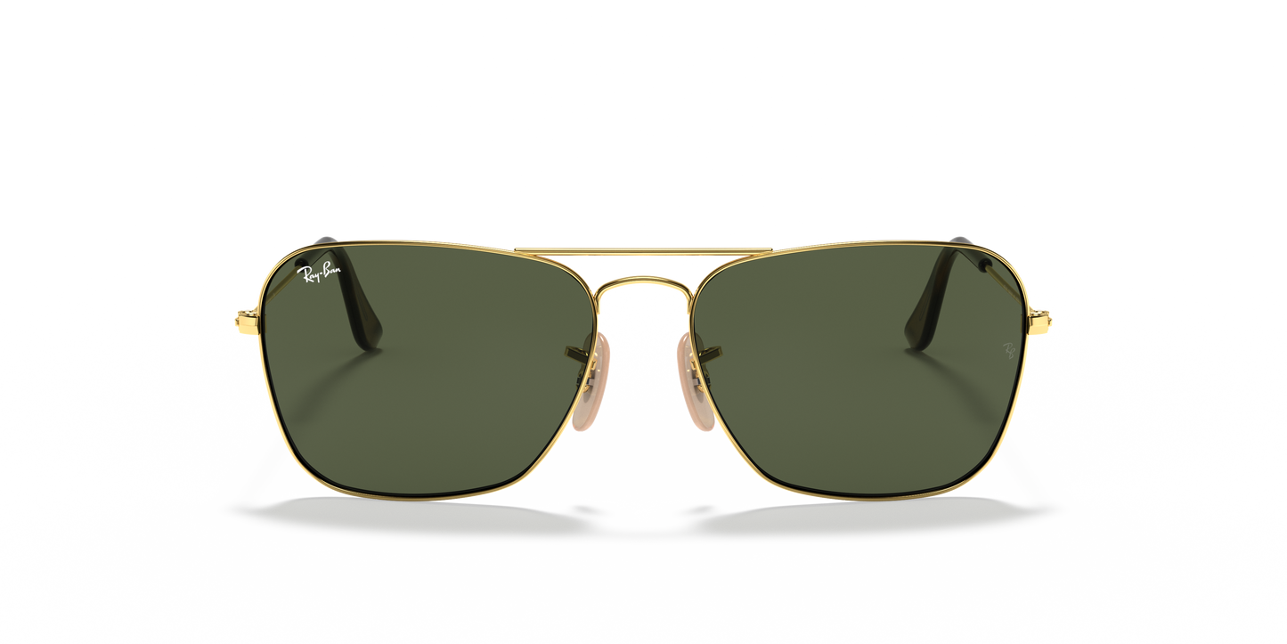 Ray-Ban RB3136 Caravan Sunglasses - Square Metal Frame
