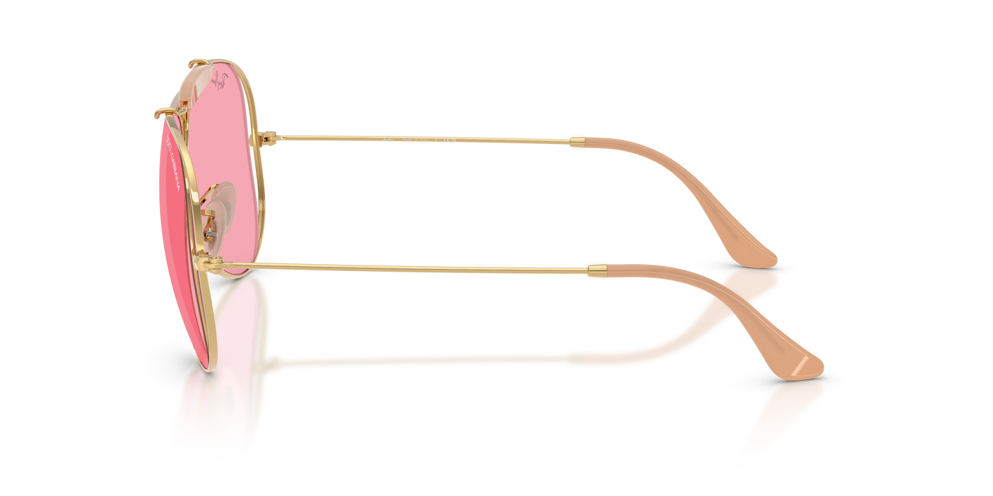 Ray-Ban RB3138M The Shooter by Dolce&Gabbana Sunglasses - Aviator Metal Frame