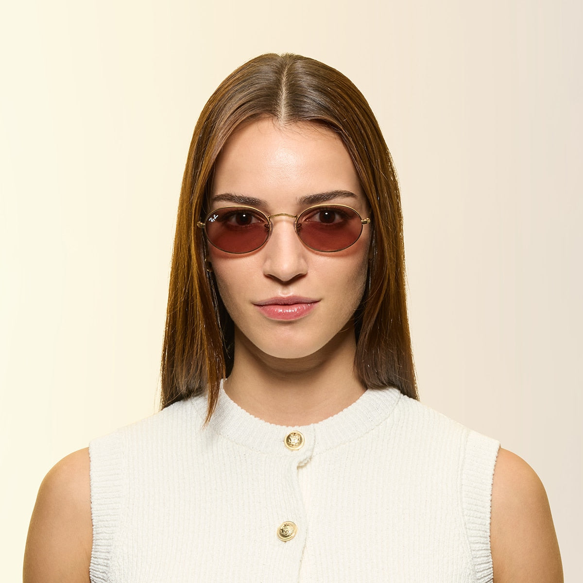 Ray-Ban Meta Gen 2 Oval Metal Summer Capsule Smart Glasses - Metal Frame