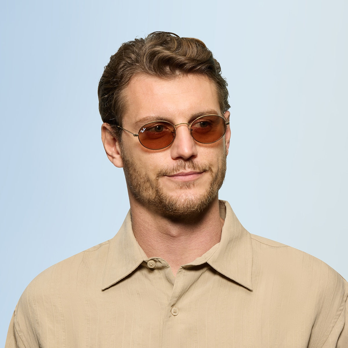 Ray-Ban Meta Gen 2 Oval Metal Summer Capsule Smart Glasses - Metal Frame