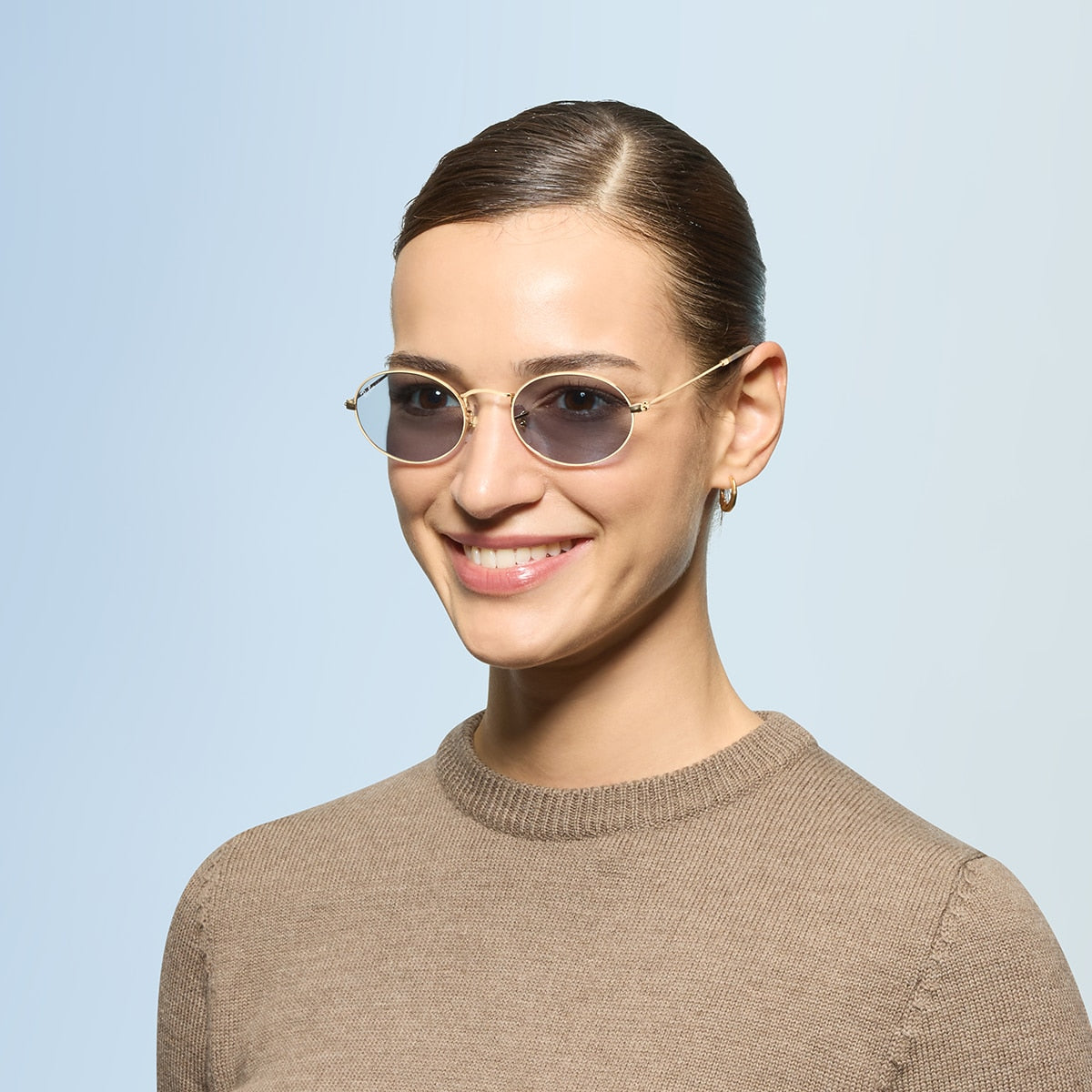 Ray-Ban Meta Gen 2 Oval Metal Summer Capsule Smart Glasses - Metal Frame