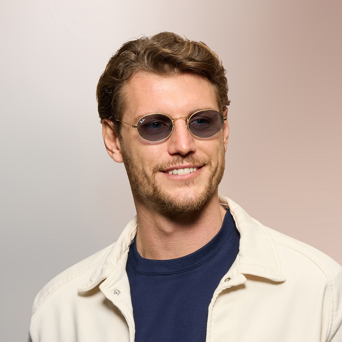 Ray-Ban Meta Gen 2 Oval Metal Summer Capsule Smart Glasses - Metal Frame