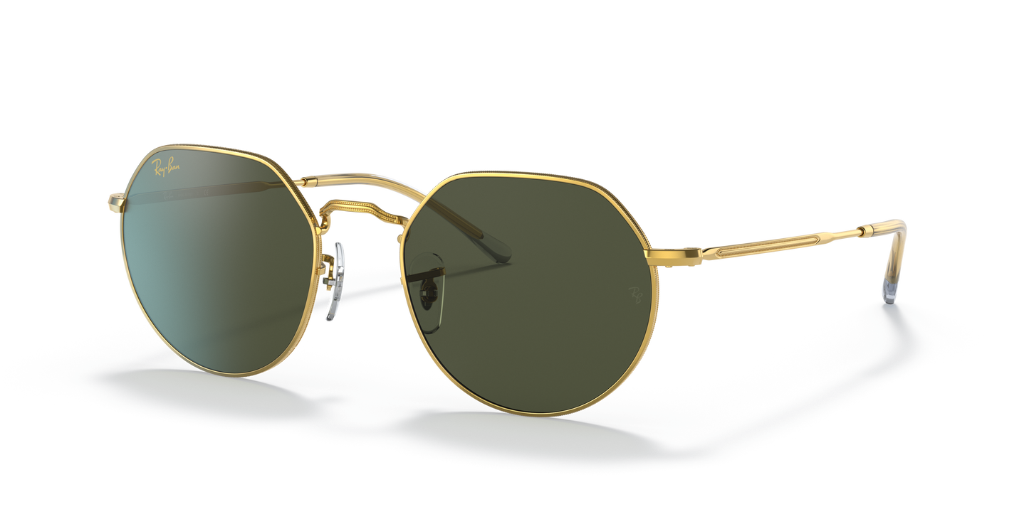 Ray-Ban RB3565 Jack Sunglasses - Geometric Metal Frame