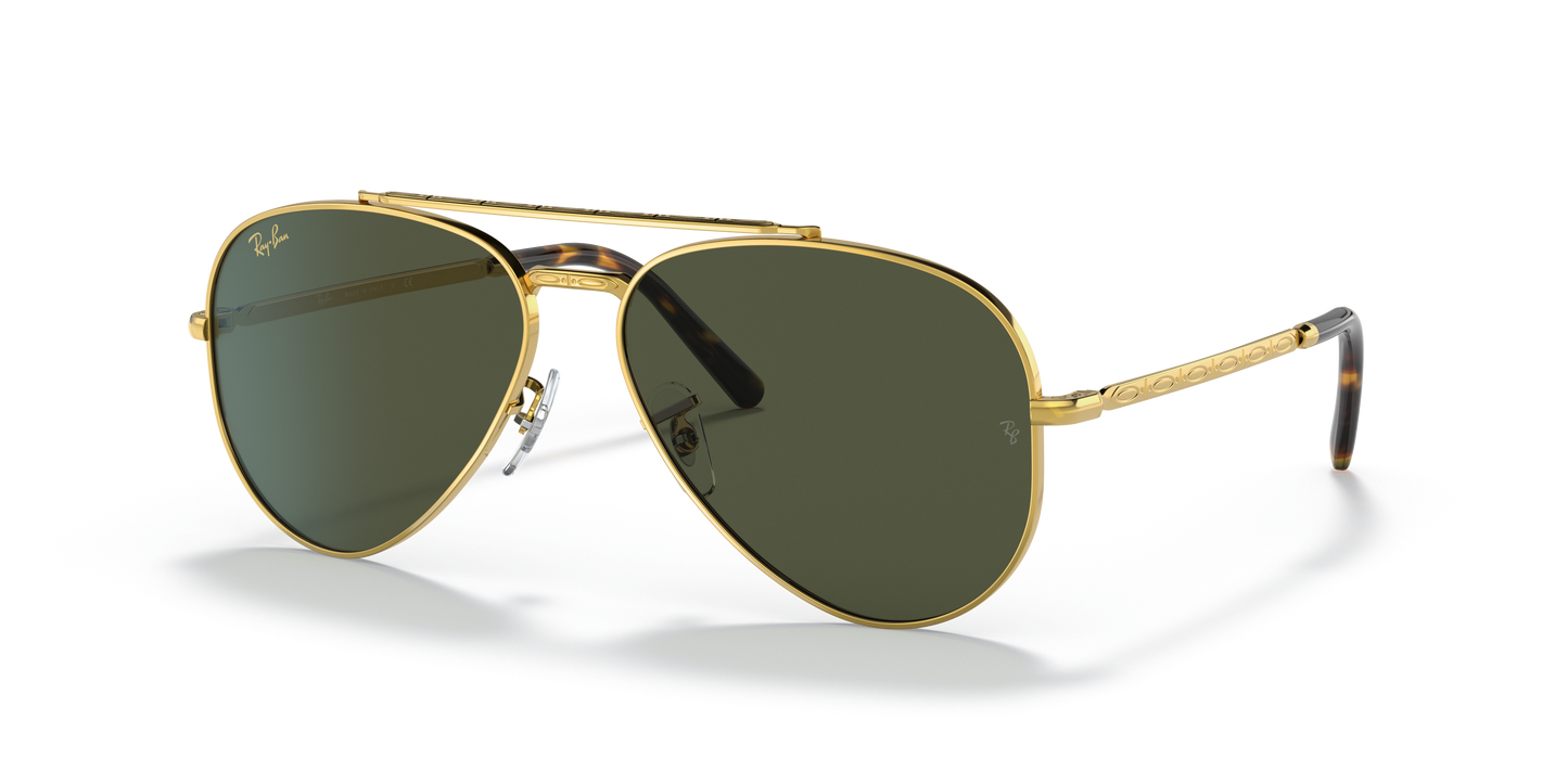 Ray-Ban RB3625 New Aviator Sunglasses - Metal Frame