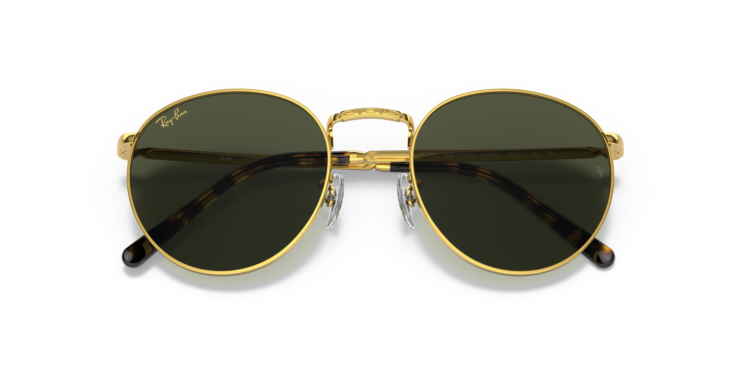 Ray-Ban RB3637 New Round Sunglasses - Phantos Metal Frame