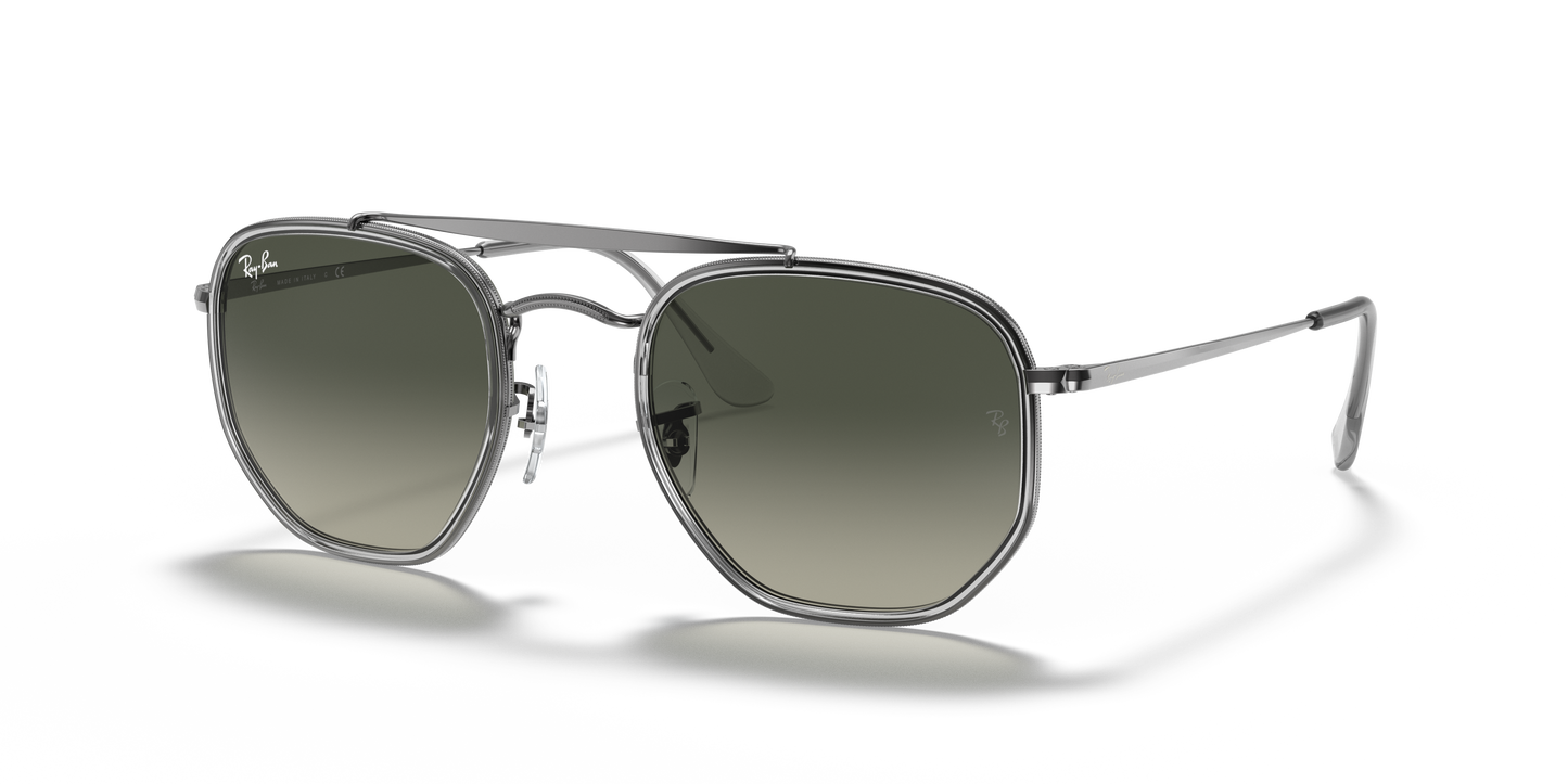 Ray-Ban RB3648M Marshal II Sunglasses - Geometric Steel Frame