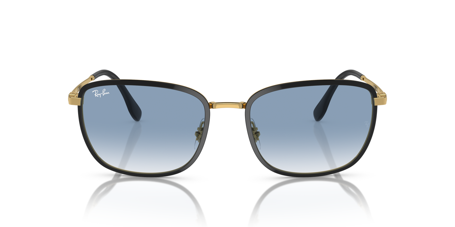 Ray-Ban RB3705 Sunglasses - Square Metal Frame