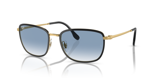 Ray-Ban RB3705 Sunglasses - Square Metal Frame