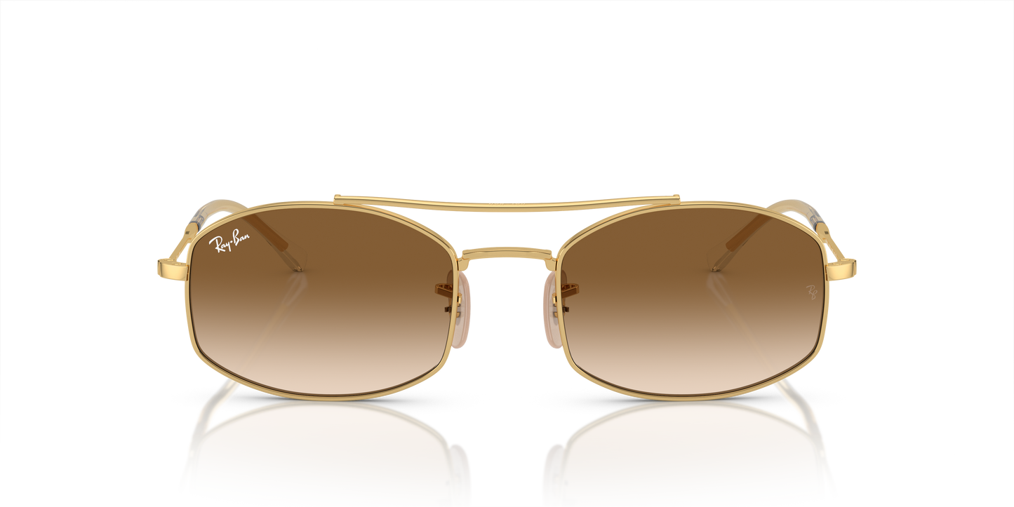 Ray-Ban RB3719 Sunglasses - Oval Metal Frame