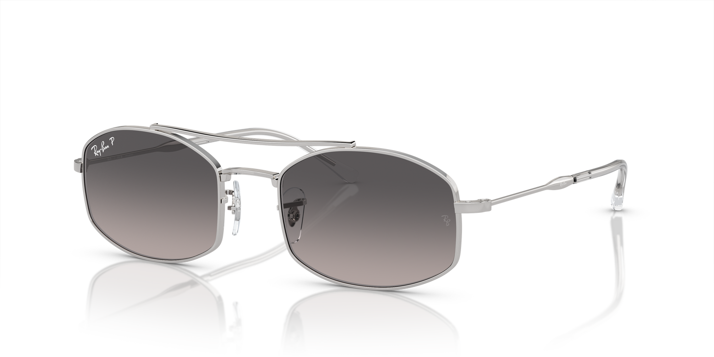 Ray-Ban RB3719 Sunglasses - Oval Metal Frame