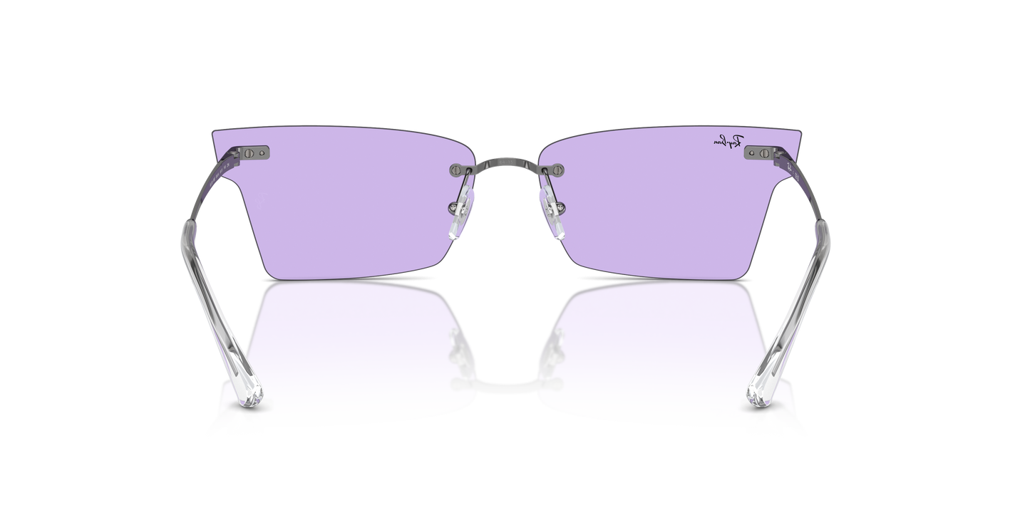 Ray-Ban RB3730 Xime Bio-Based Sunglasses - Geometric Metal Frame
