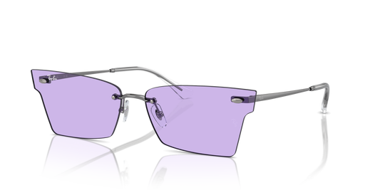 Ray-Ban RB3730 Xime Bio-Based Sunglasses - Geometric Metal Frame