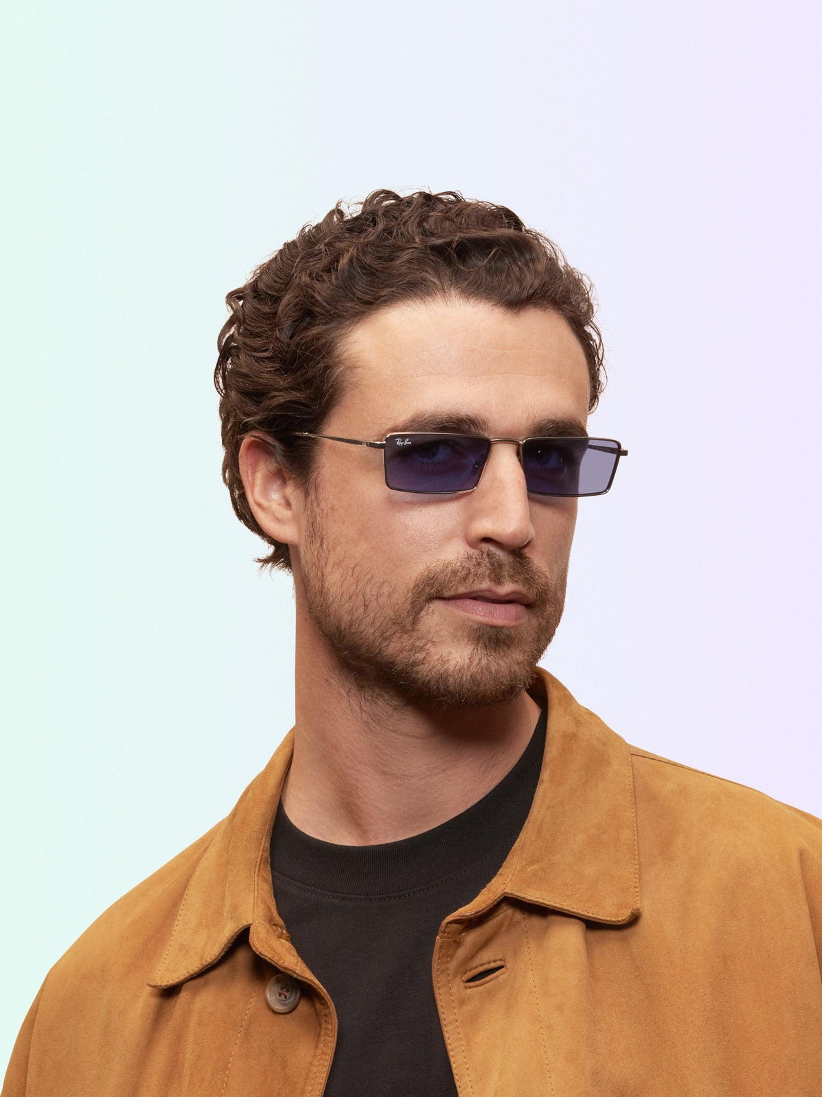 Ray-Ban RB3741 Emy Bio-Based Sunglasses - Rectangle Metal Frame