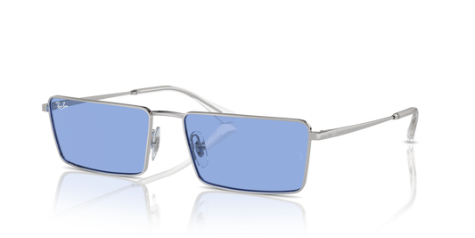 Ray-Ban RB3741 Emy Bio-Based Sunglasses - Rectangle Metal Frame