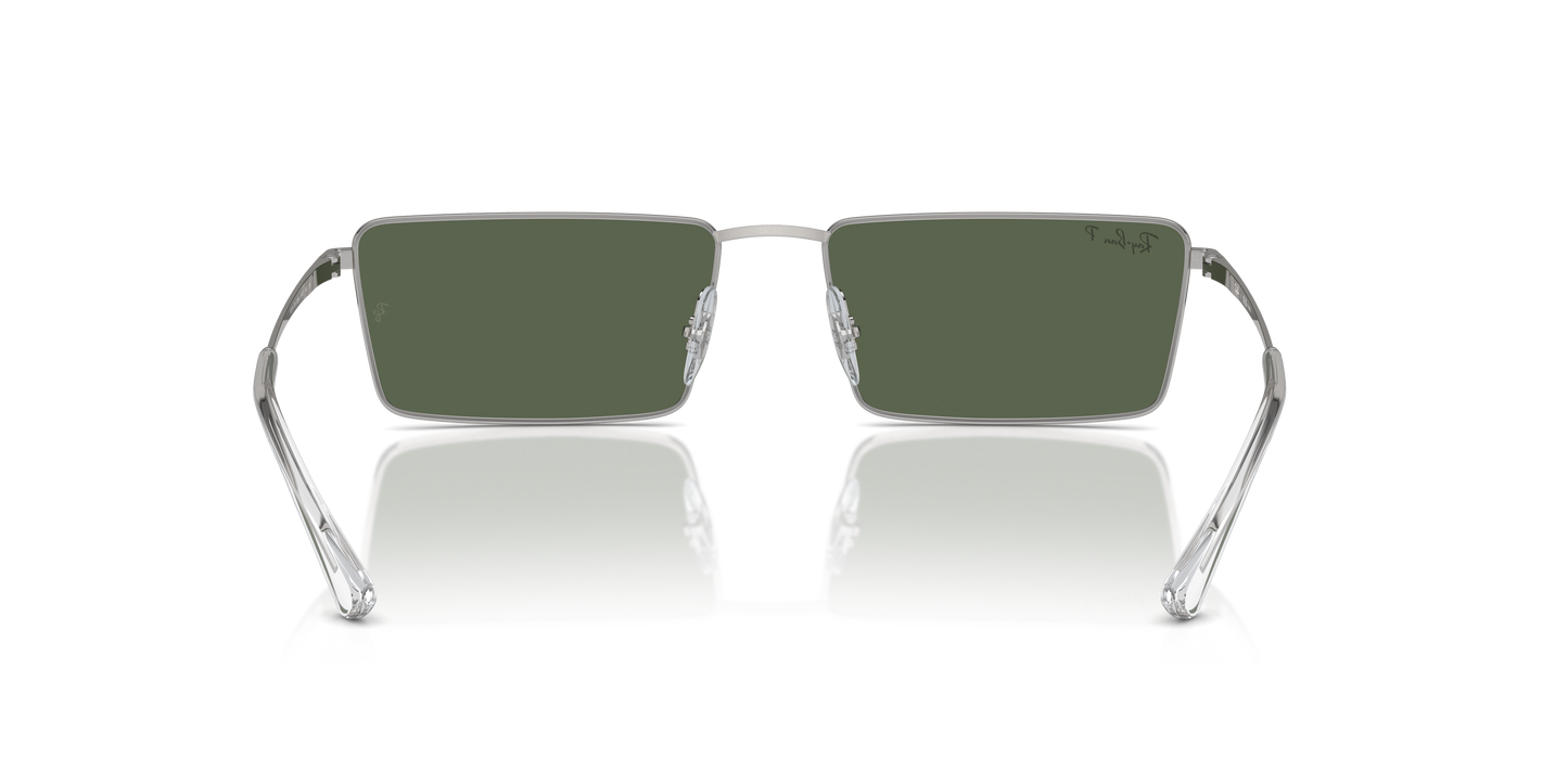 Ray-Ban RB3741 Emy Bio-Based Sunglasses - Rectangle Metal Frame