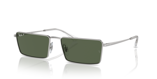 Ray-Ban RB3741 Emy Bio-Based Sunglasses - Rectangle Metal Frame