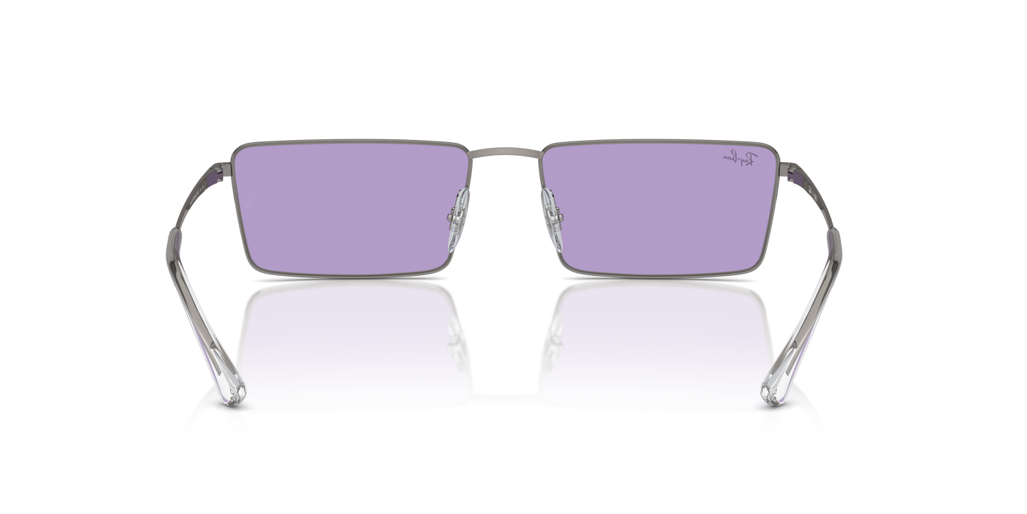 Ray-Ban RB3741 Emy Bio-Based Sunglasses - Rectangle Metal Frame