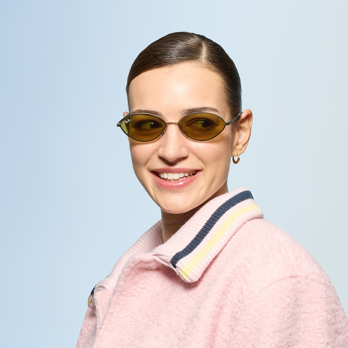 Ray-Ban RB3757 Kai Bio-Based Sunglasses - Oval Metal Frame