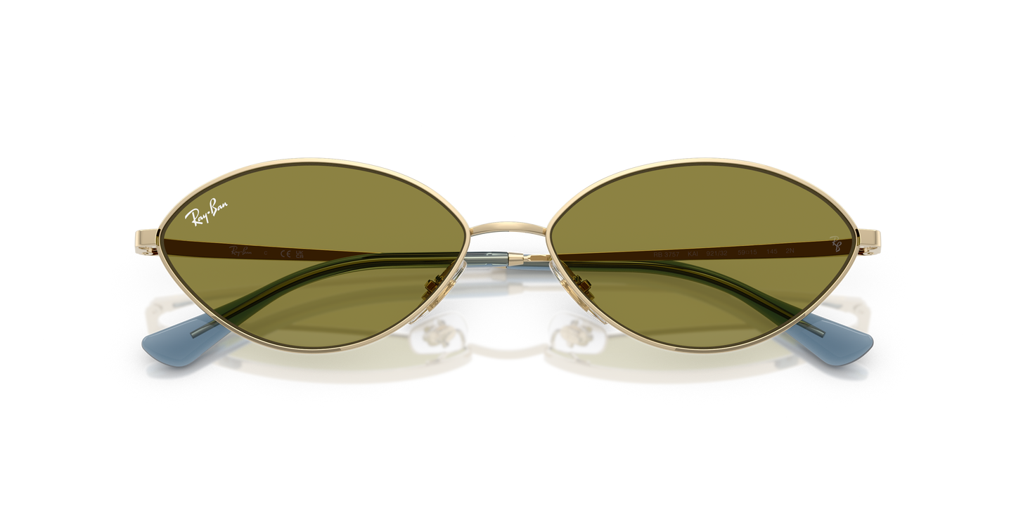 Ray-Ban RB3757 Kai Bio-Based Sunglasses - Oval Metal Frame