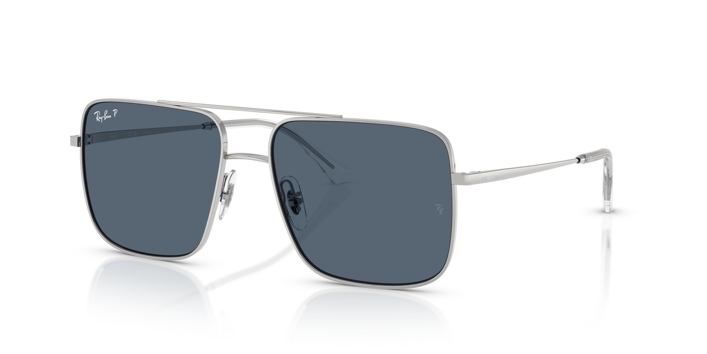 Ray-Ban RB3758 Ari Bio-Based Sunglasses - Square Metal Frame