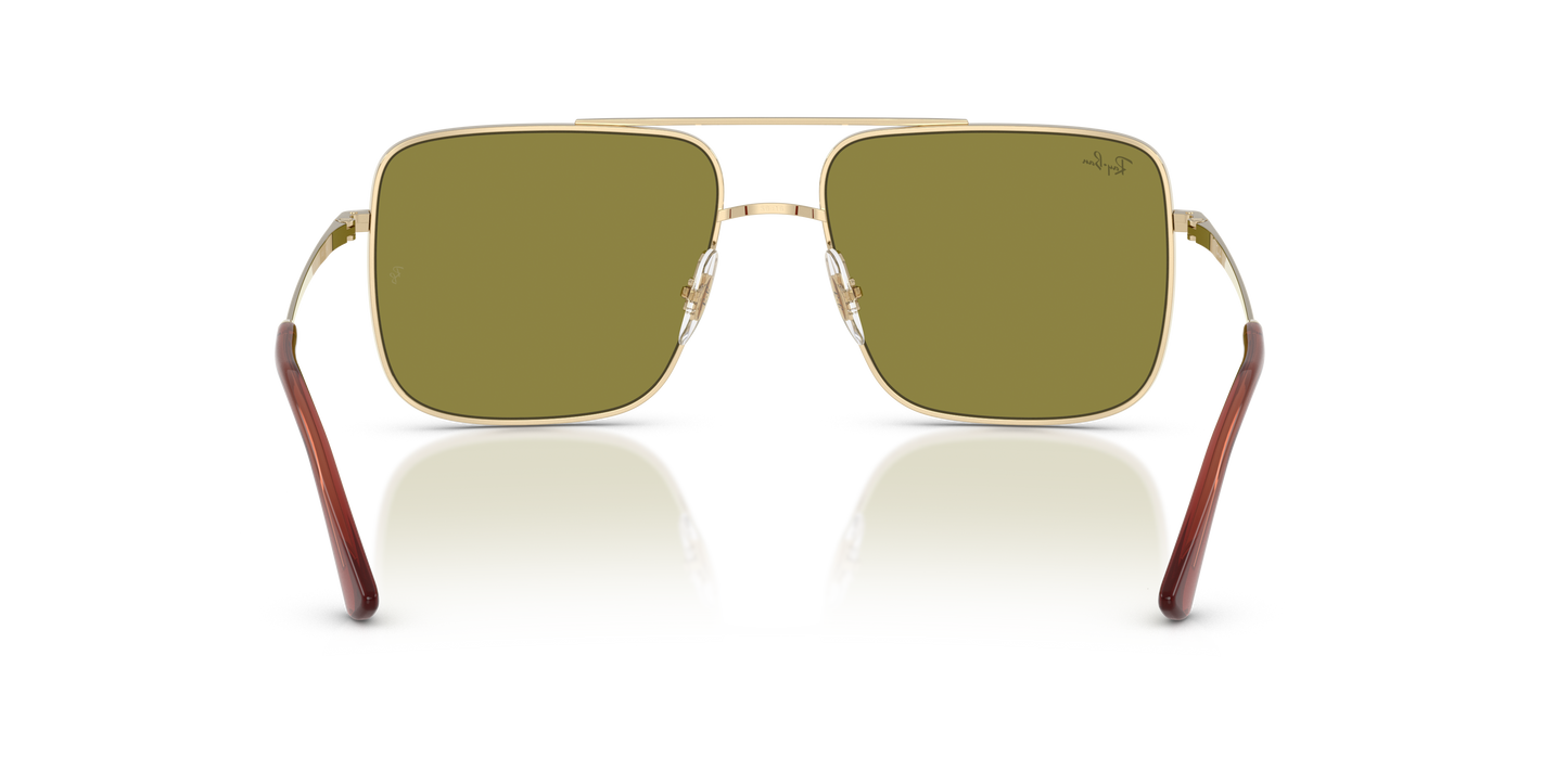 Ray-Ban RB3758 Ari Bio-Based Sunglasses - Square Metal Frame