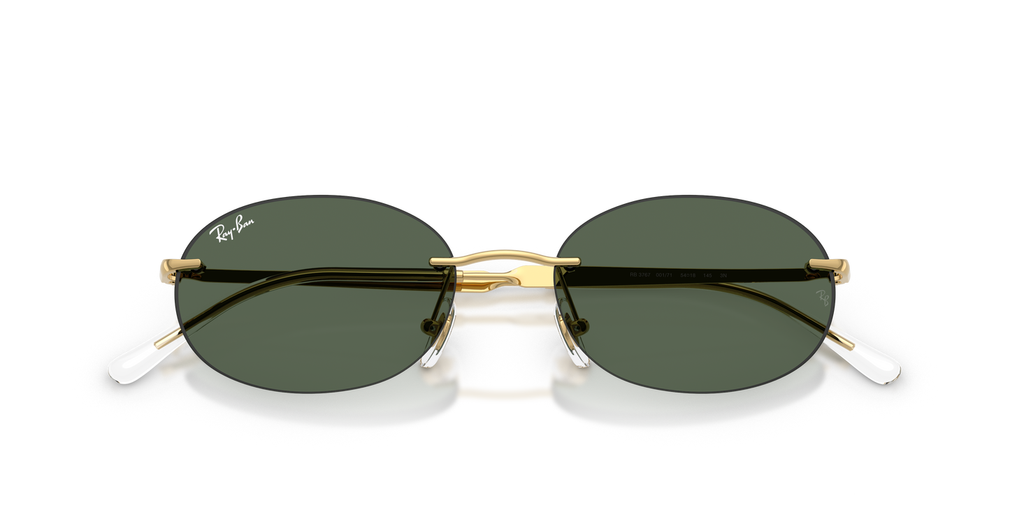 Ray-Ban RB3767 Sunglasses - Oval Metal Frame