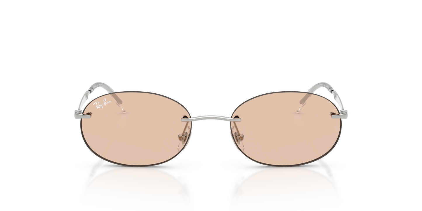 Ray-Ban RB3767 Transitions Color Touch Sunglasses - Oval Metal Frame