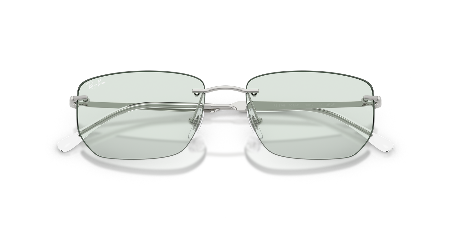 Ray-Ban RB3768 Transitions Color Touch Sunglasses - Geometric Metal Frame
