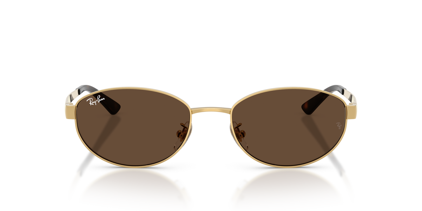 Ray-Ban RB3774D Sunglasses - Oval Metal Frame
