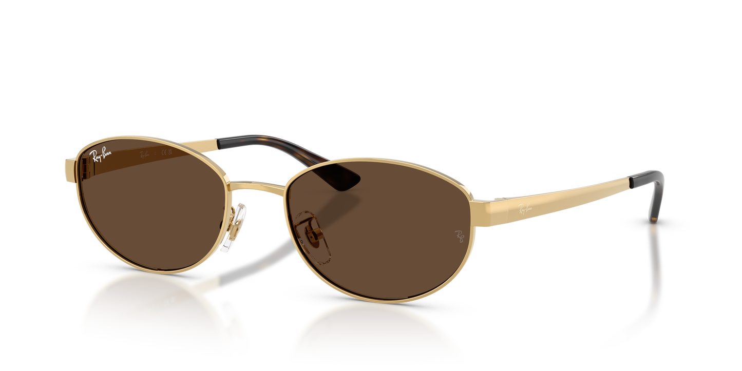 Ray-Ban RB3774D Sunglasses - Oval Metal Frame