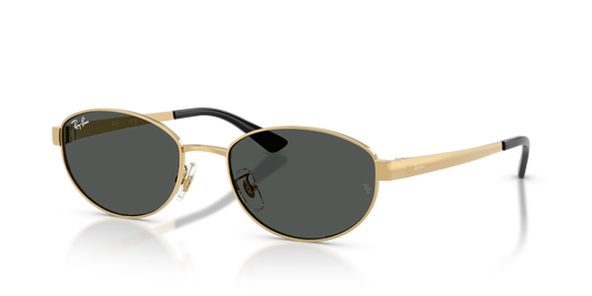 Ray-Ban RB3774D Sunglasses - Oval Metal Frame